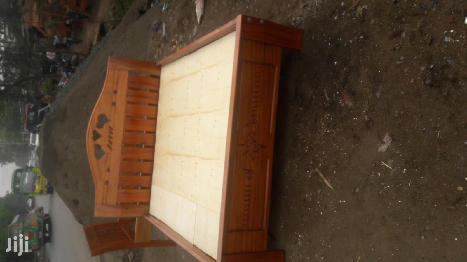 Mahogany Bed 4*6fts