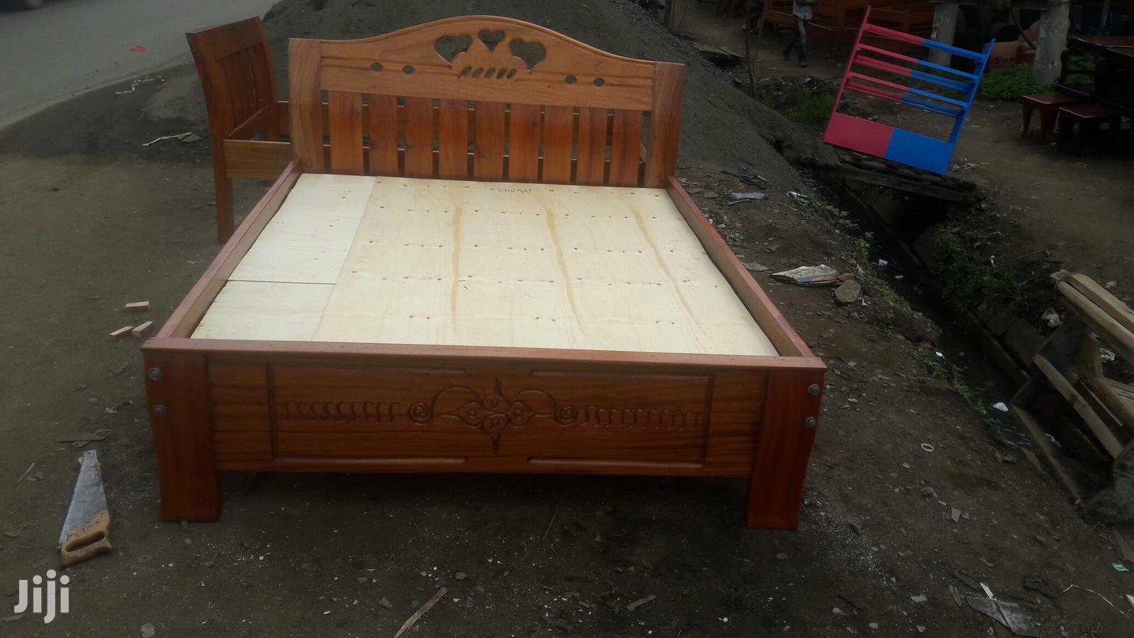 Mahogany Bed 4*6fts