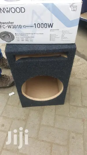 New Cabinet + Kenwood 1000w Speaker...