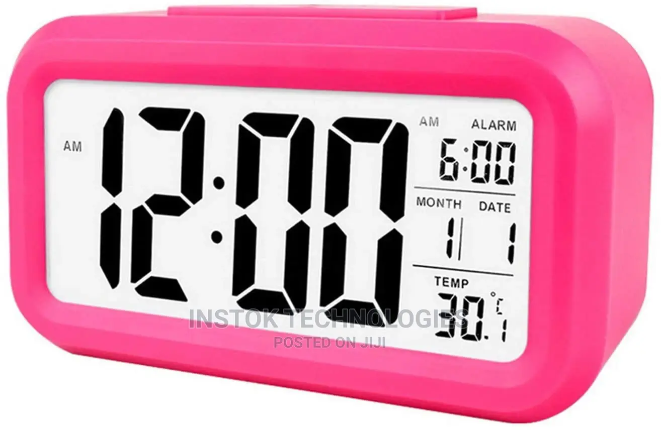 LED Digital Backlit Alarm Clock Withthermometre and Calender