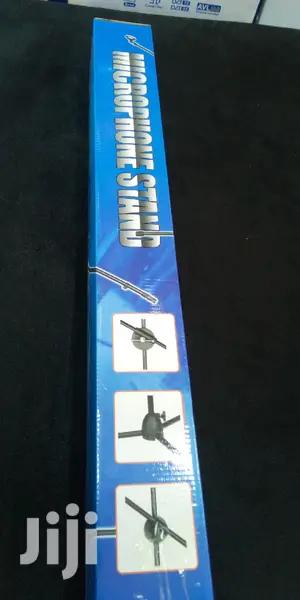 Microphone Stand With Live And Base