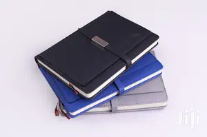 Notebook With Magnetic Flap