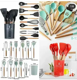 Classy Silicone Spoon Set