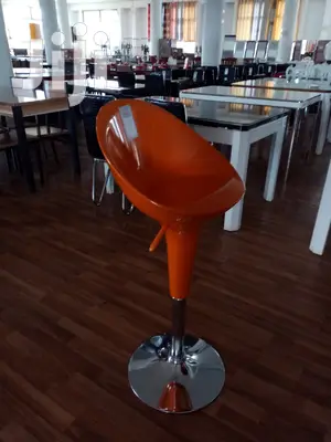 Orange Bar Stool