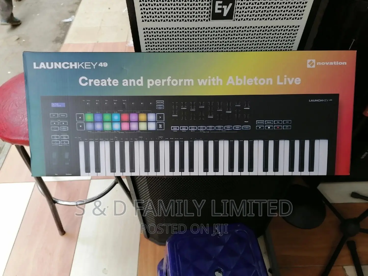 Novation Launcher 49 Keys MIDI Keyboard With Drumpads