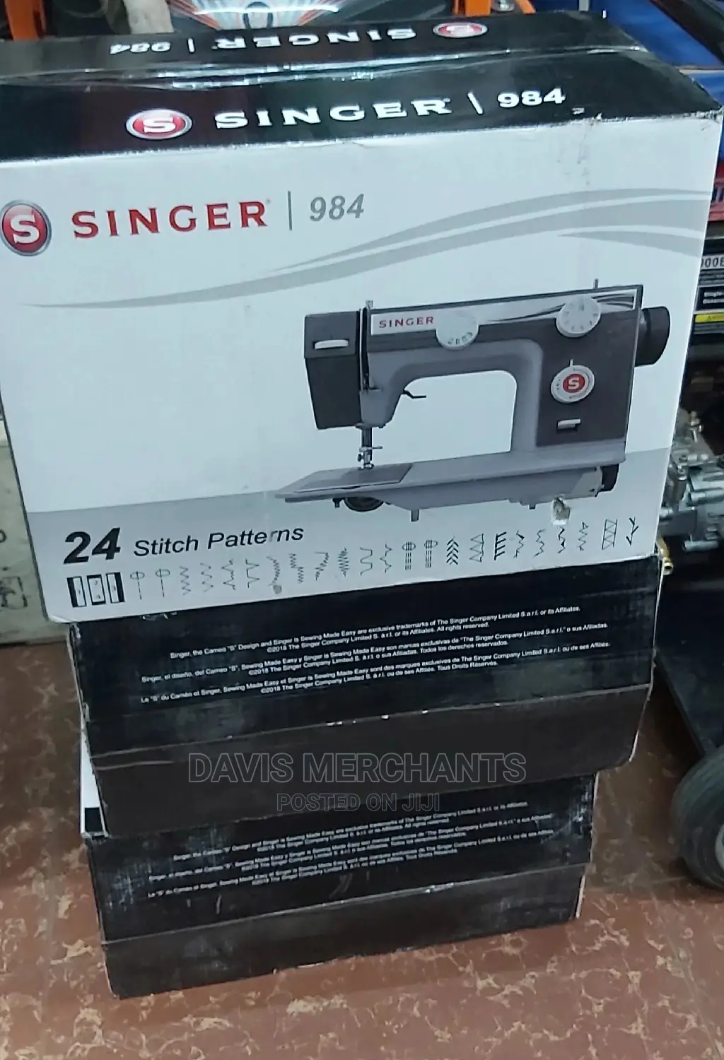Singer Industrial Sewing Machine and Table