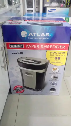 Atlas Cc2040 Crosscut Paper Shredder 20 Sheets