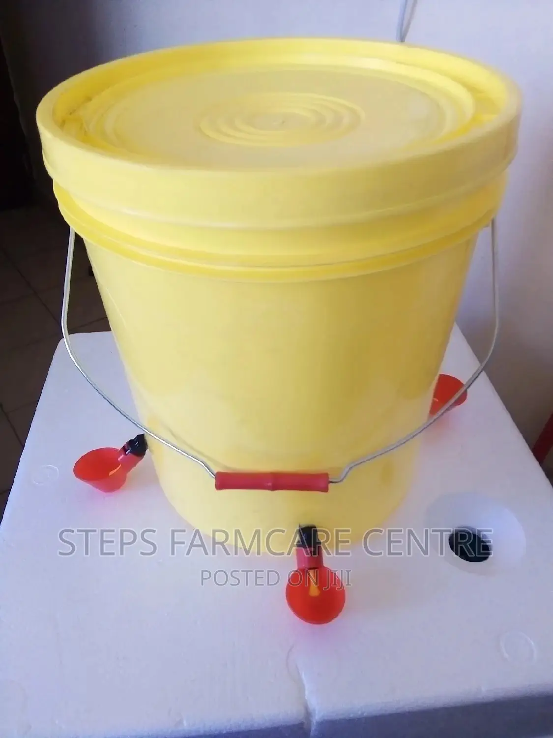 Automatic Chicken Nipple Drinker Bucket