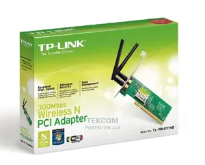 Tp-Link TL-WN851ND | 300mbps Wireless N PCI Adapter