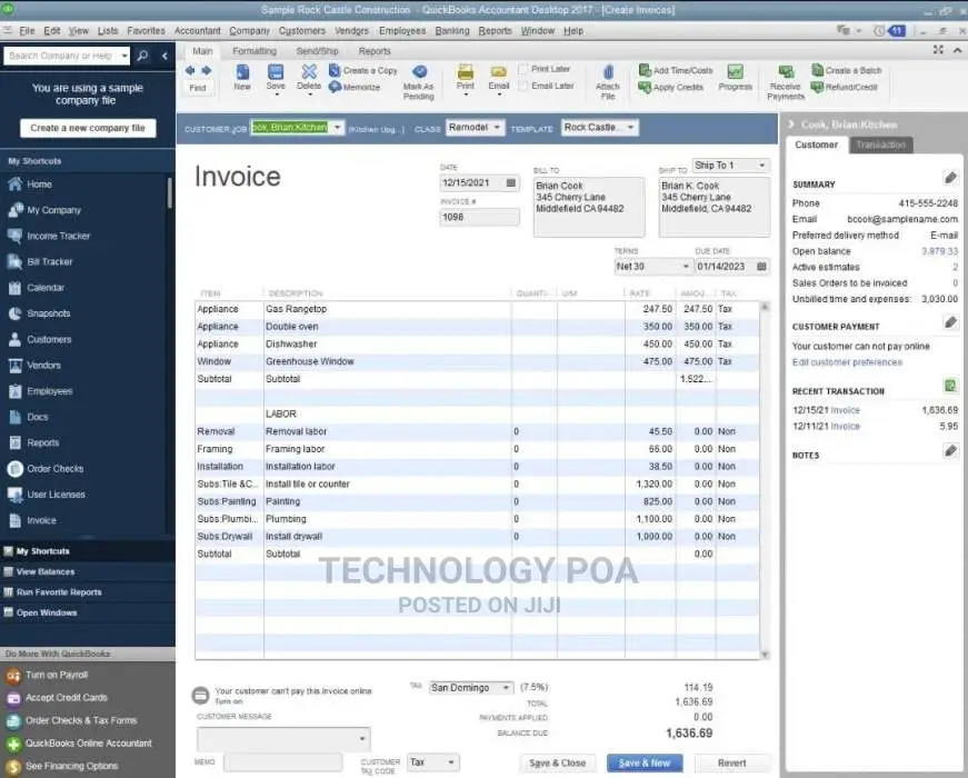 Quickbooks Desktop Premier 2016