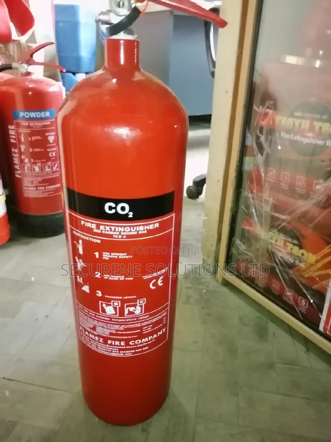 5KG CO2/Carbon Dioxide Fire Extinguisher