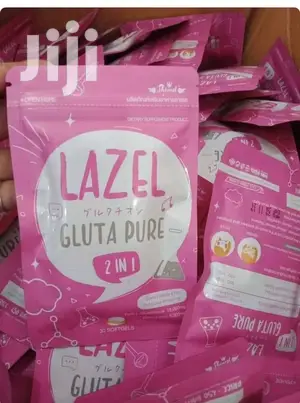 Lazel Gluta Pure 2 In 1 Supplement Brightening Antioxidant