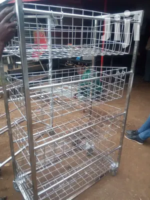 Bread Cooling Rack Portable Trolley
