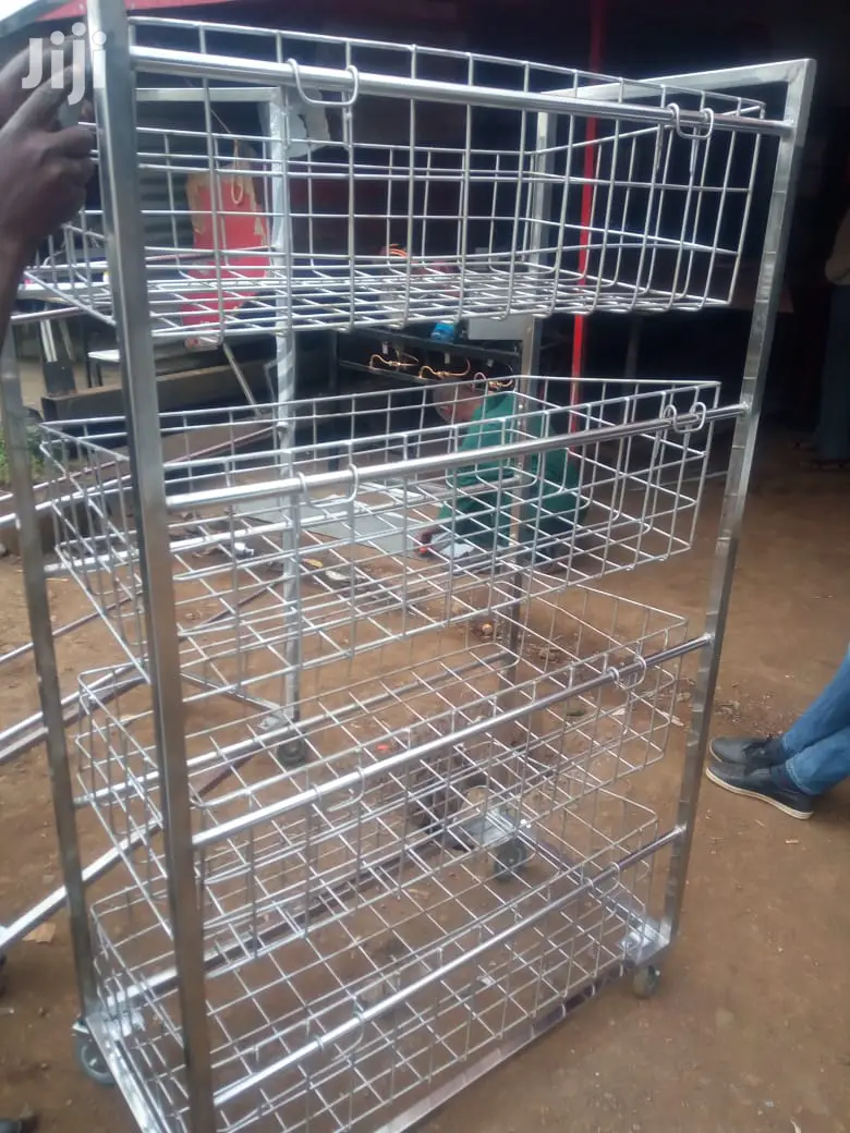 Bread Cooling Rack Portable Trolley