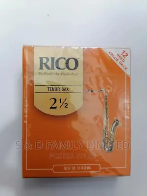 RICO Tenor Sax Reeds 12 Pack