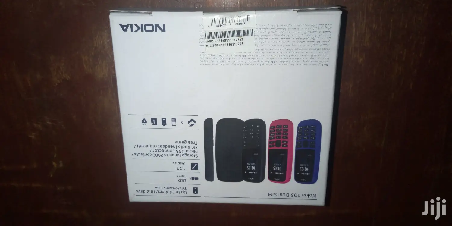 New Nokia 105 Blue