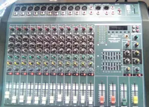 12/13 Channel Mixer Crest Audio Mixer Mk-1200usb