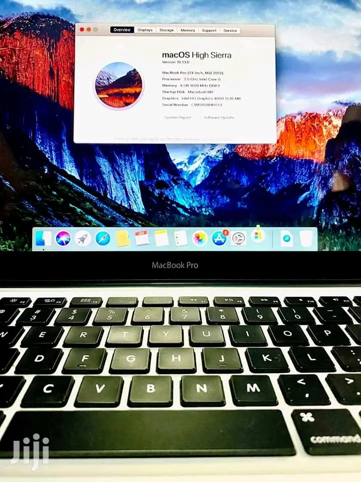 Laptop Apple MacBook Pro 4GB Intel Core 2 Duo HDD 500GB