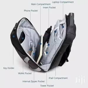 Antitheft Bag With Aluminium Handle