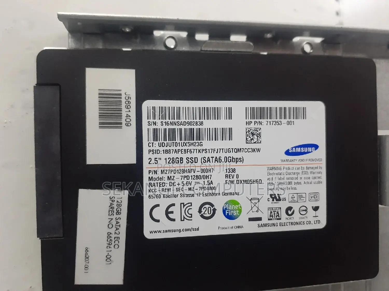 Internal Hard Drive (SSD)