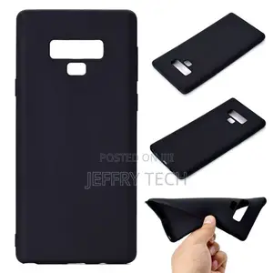 Silicone Back Cover for Samsung Galaxy Note 9 - Black