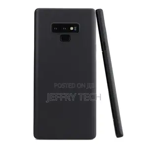 Silicone Back Cover for Samsung Galaxy Note 9 - Black
