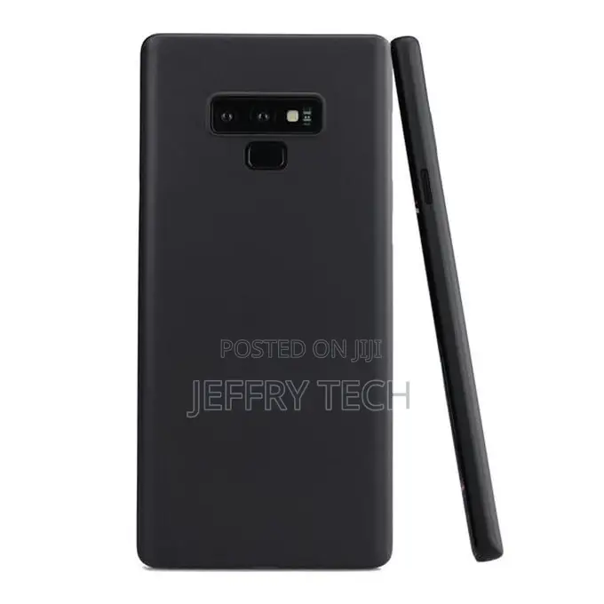 Silicone Back Cover for Samsung Galaxy Note 9 - Black