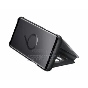 Samsung Clear View Standing Cover for Galaxy S9 - Black