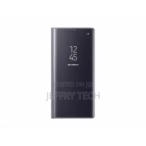 Samsung Clear View Stand Cover For Galaxy Note 8 - Gray