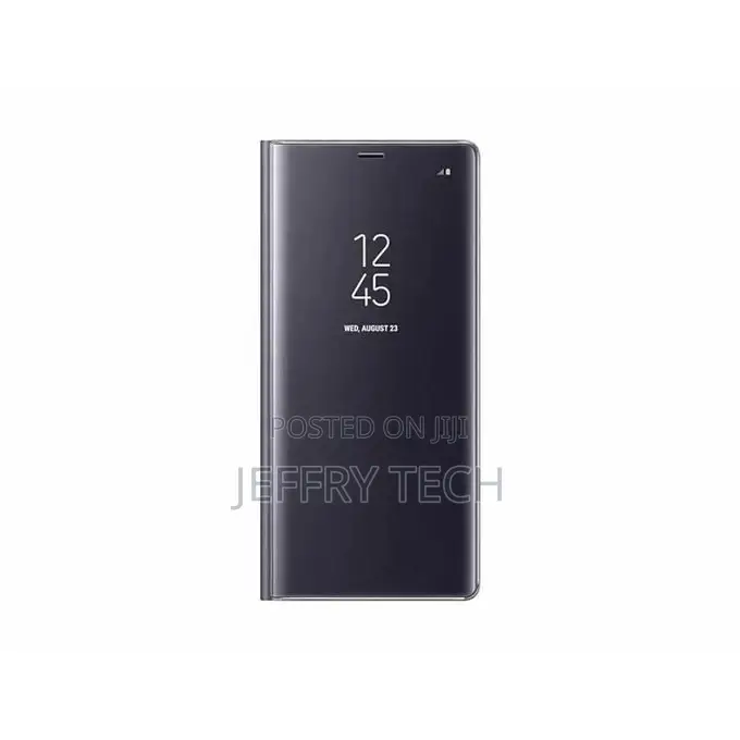 Samsung Clear View Stand Cover For Galaxy Note 8 - Gray