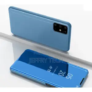 Samsung Galaxy A71 Plating Mirror Case - Blue