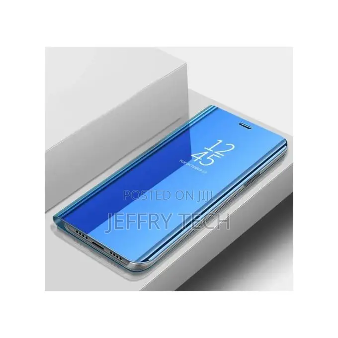 Samsung Galaxy A71 Plating Mirror Case - Blue