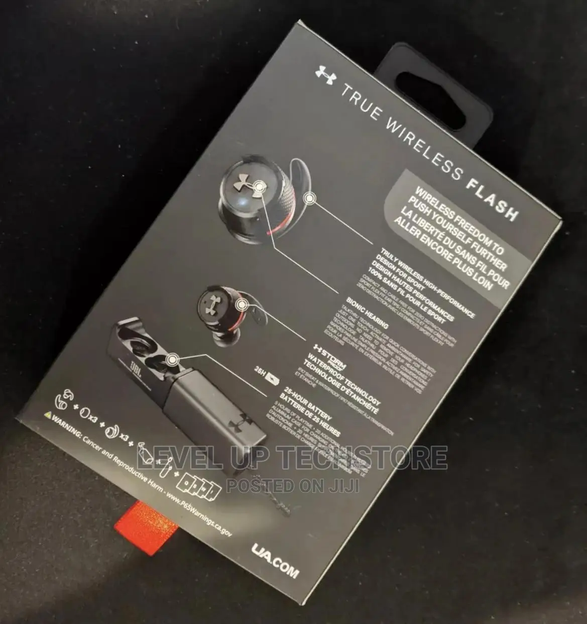 JBL Under Armour True Wireless Flash In-ear Headphones - New
