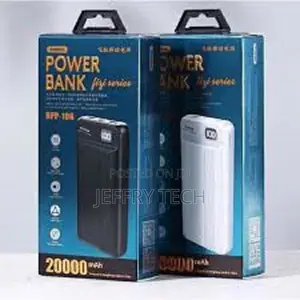 REMAX Fizi Series 2USB Power Bank 20000mah RPP-106