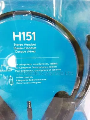 Logitech Stereo Headset H151 – Black (3.5 MM JACK)