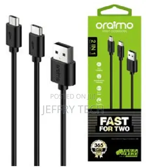 Oraimo Data Cable Micro-Usb Plus Type-C Cable 2.0A 5V OCD-T6