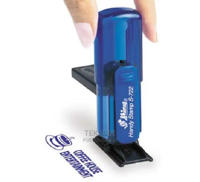 Self Inking Shiny Stamp Making