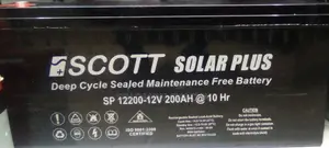 Scott 200ah Solar PLUS Deep Cycle