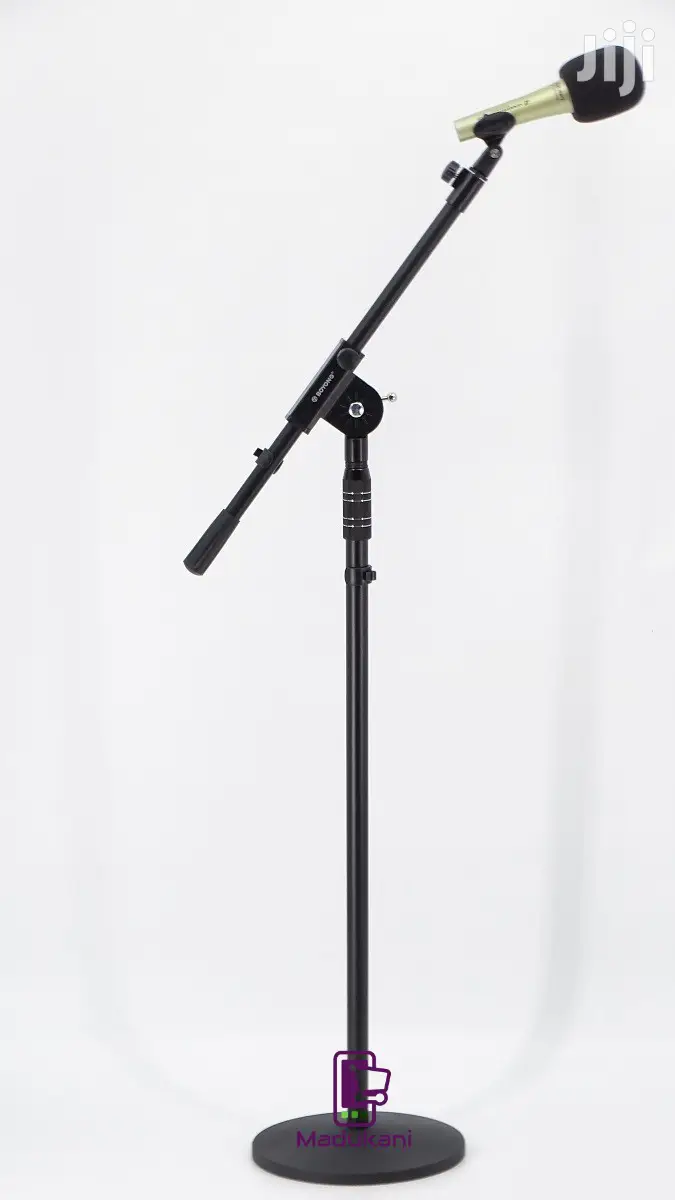 Boyong Extra Heavy Duty Microphone Stand With Cast Iron Roun