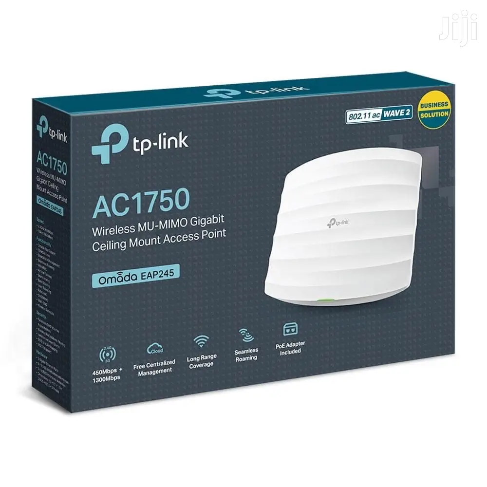 Tp-Link Omada Eap245 Ac1750 Wireless Ceiling Access Point