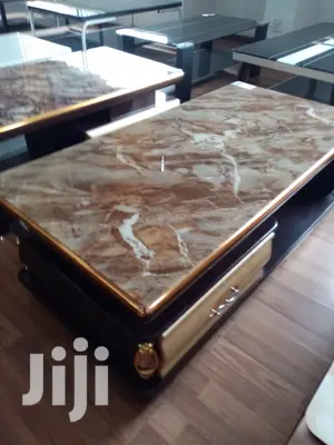 Brown Coffee Table With Drawers