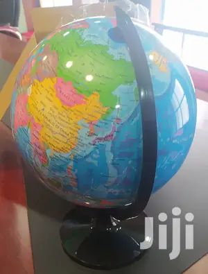 World Globe With Stand 