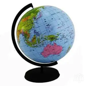 World Globe With Stand 