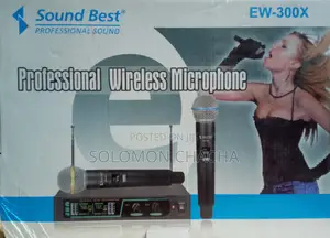 Sound Best Professional Wireless Microphone EW-300X