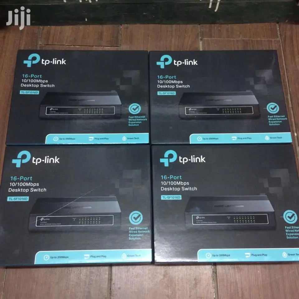 TP Link TL-SF1016D 16-port 10/100mbps Desktop Switch