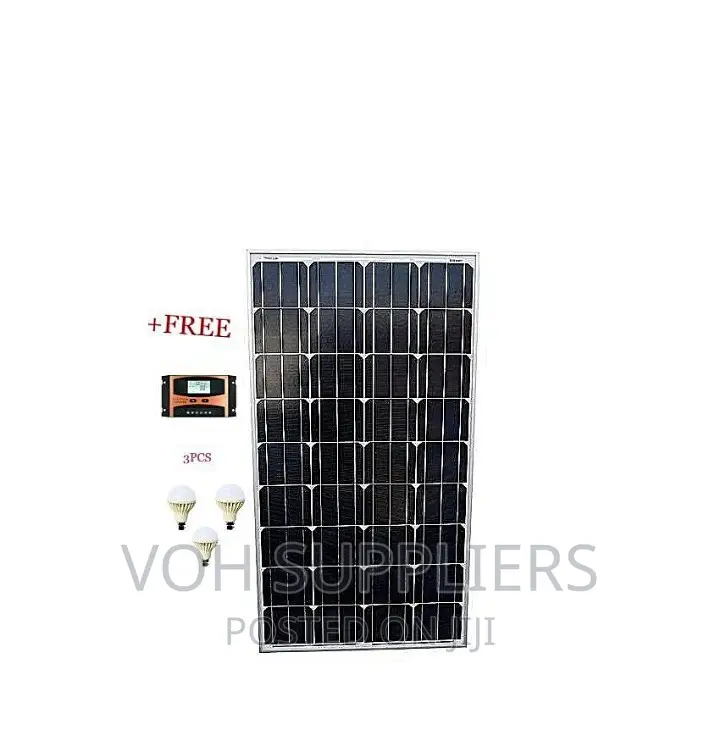 Solar 200w +Free Charge Controller + Bulb