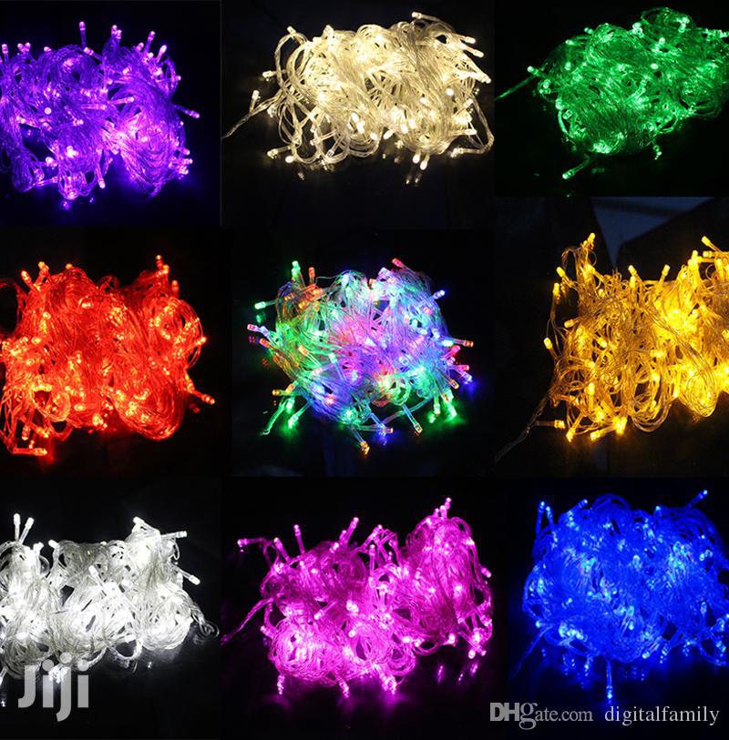 Christmas 10mtrs Long Multi Coloured /One Colour Led Lights-