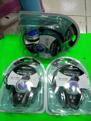 Wired Super Headphones With Mike Ideal For Zoom