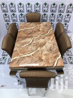 Marble Dining Table Set