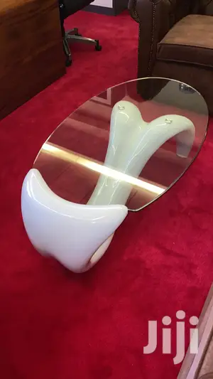 Classy Reception Area Glass Table